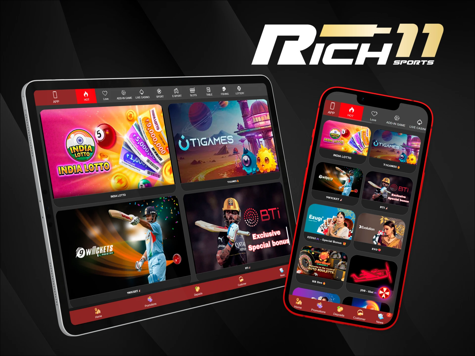 Install Rich11 on iPhone without the App Store using the Safari browser.
