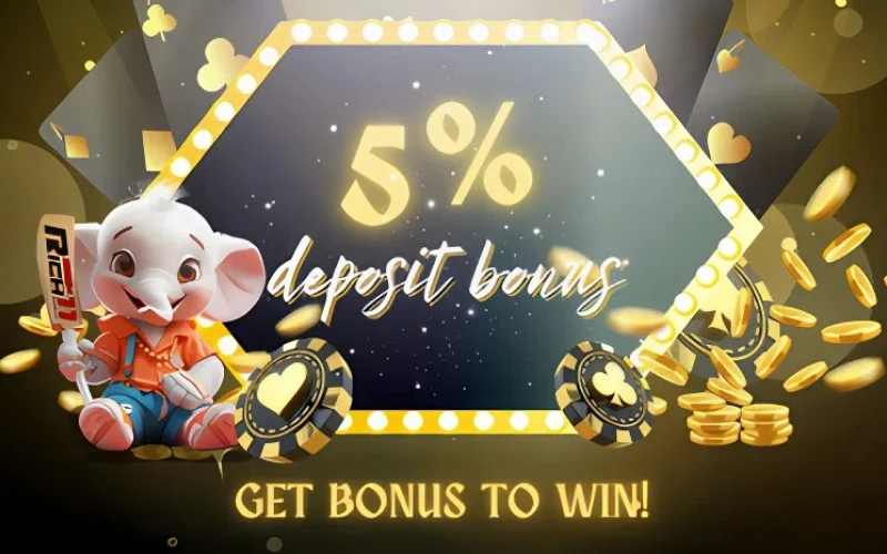 Get a small deposit bonus every time you fund your Rich11 account through the official site.