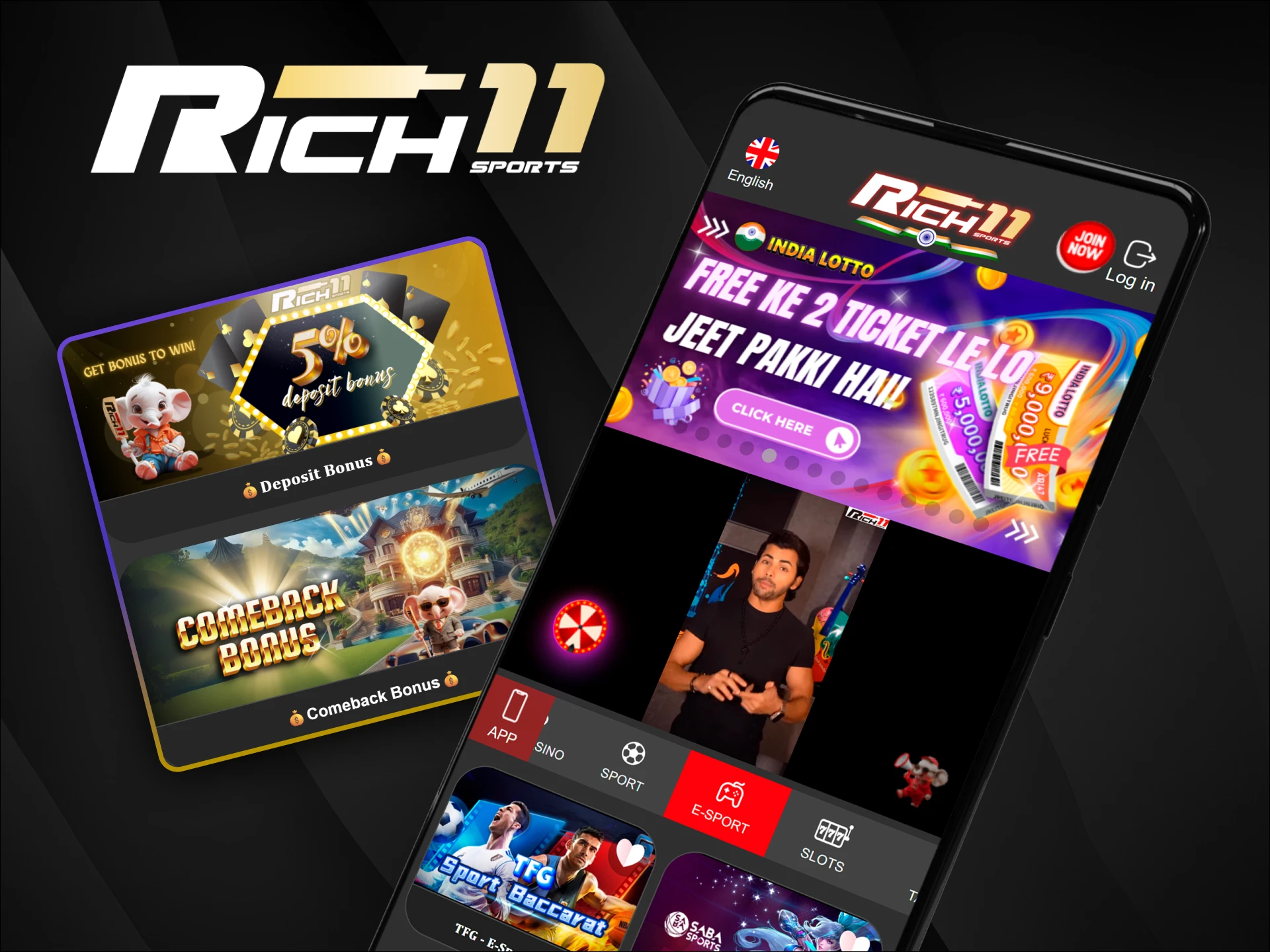 Discover the main benefits of playing at the official Rich11 platform in India.
