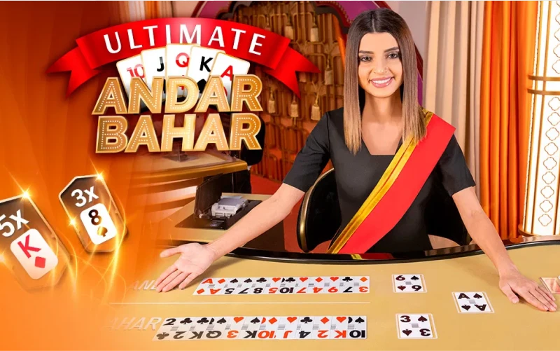 Play Ultimate Andar Bahar with live dealer at the official Rich11 casino.